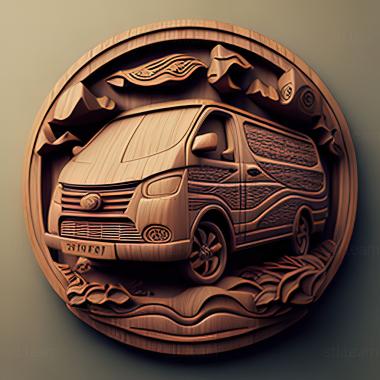 3D model Toyota ProAce (STL)